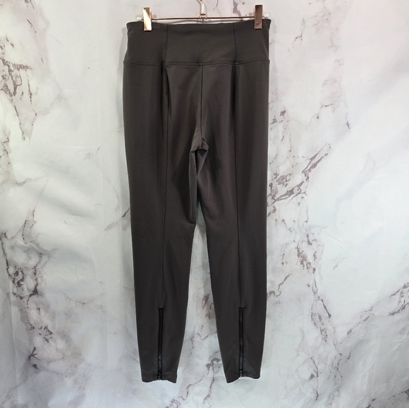 Athleta Jogger Womens 6 Small Brown Headlands Hybrid Tight Jogger Pull On Zip - Picture 6 of 13